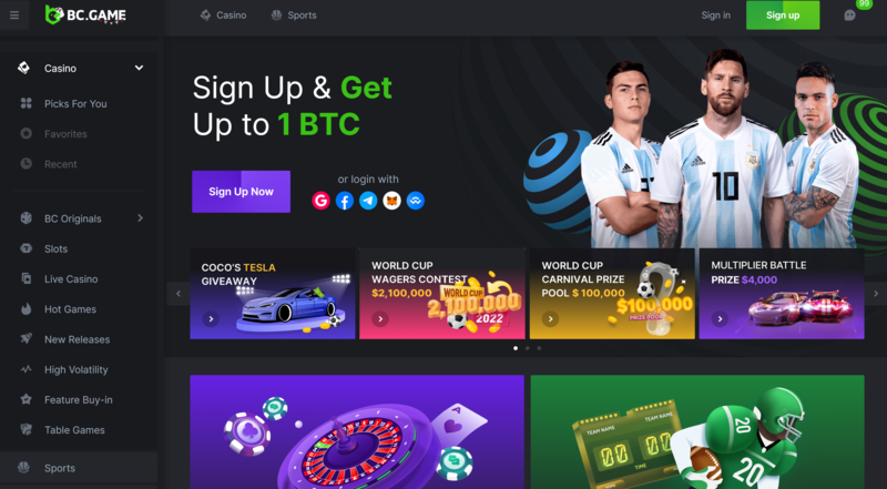 Registration BC.Game Nigeria Your Gateway to the Best Crypto Casino